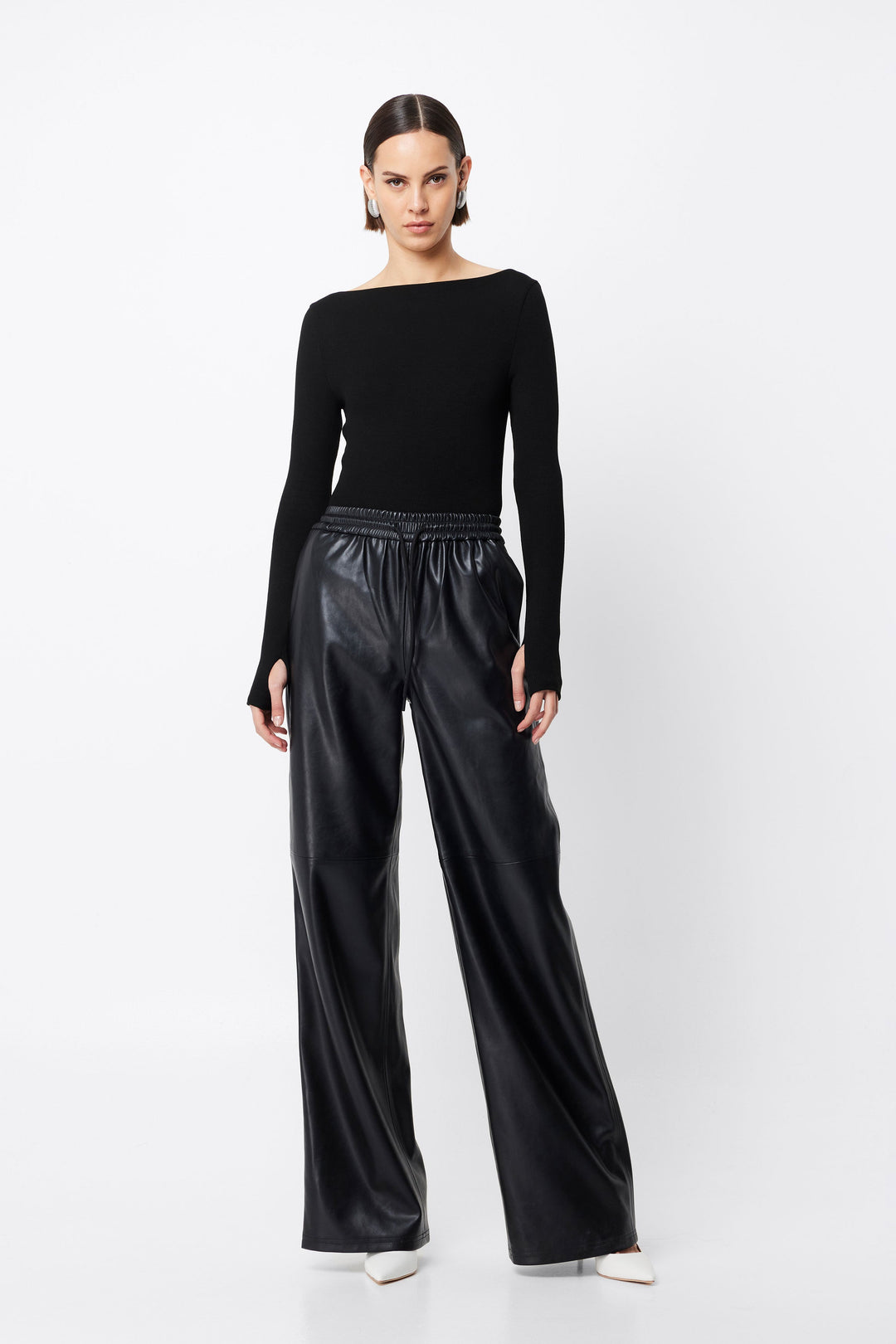 Fairafax Wide Leg Pant - Black