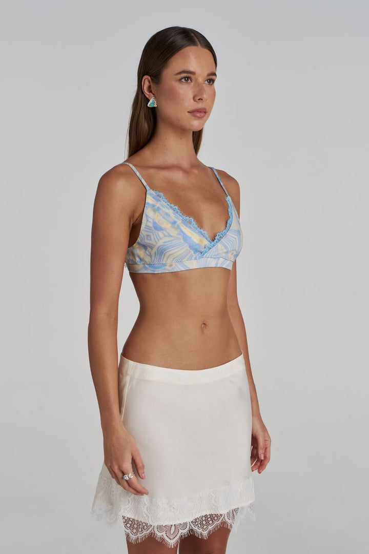 CROSS ME BRALETTE - ORCHID PRISM