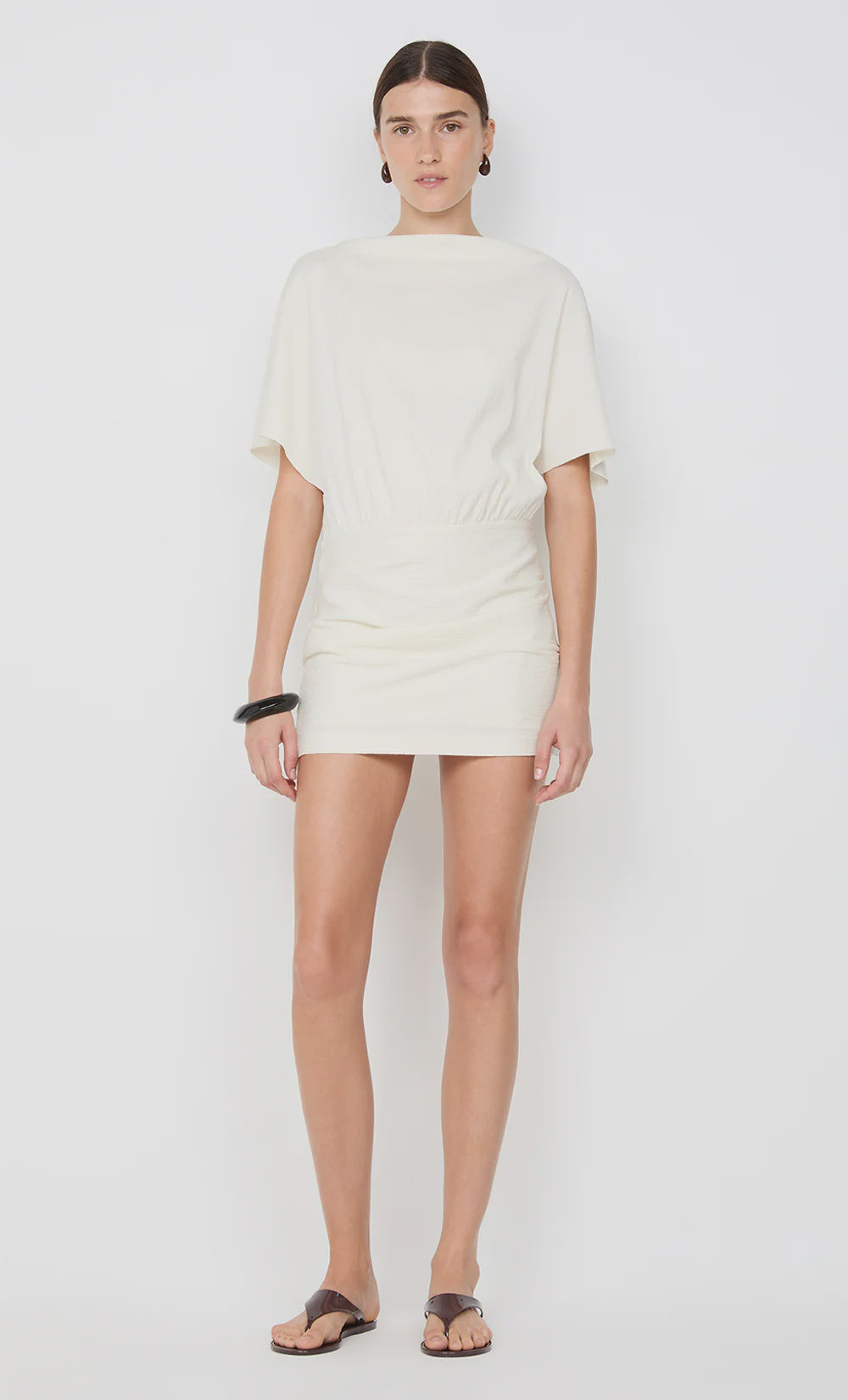 jolene mini dress - ivory