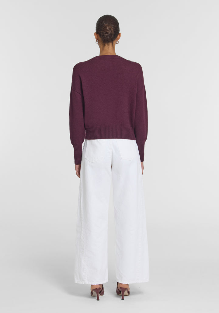 LAKESHORE PANT - GARNET