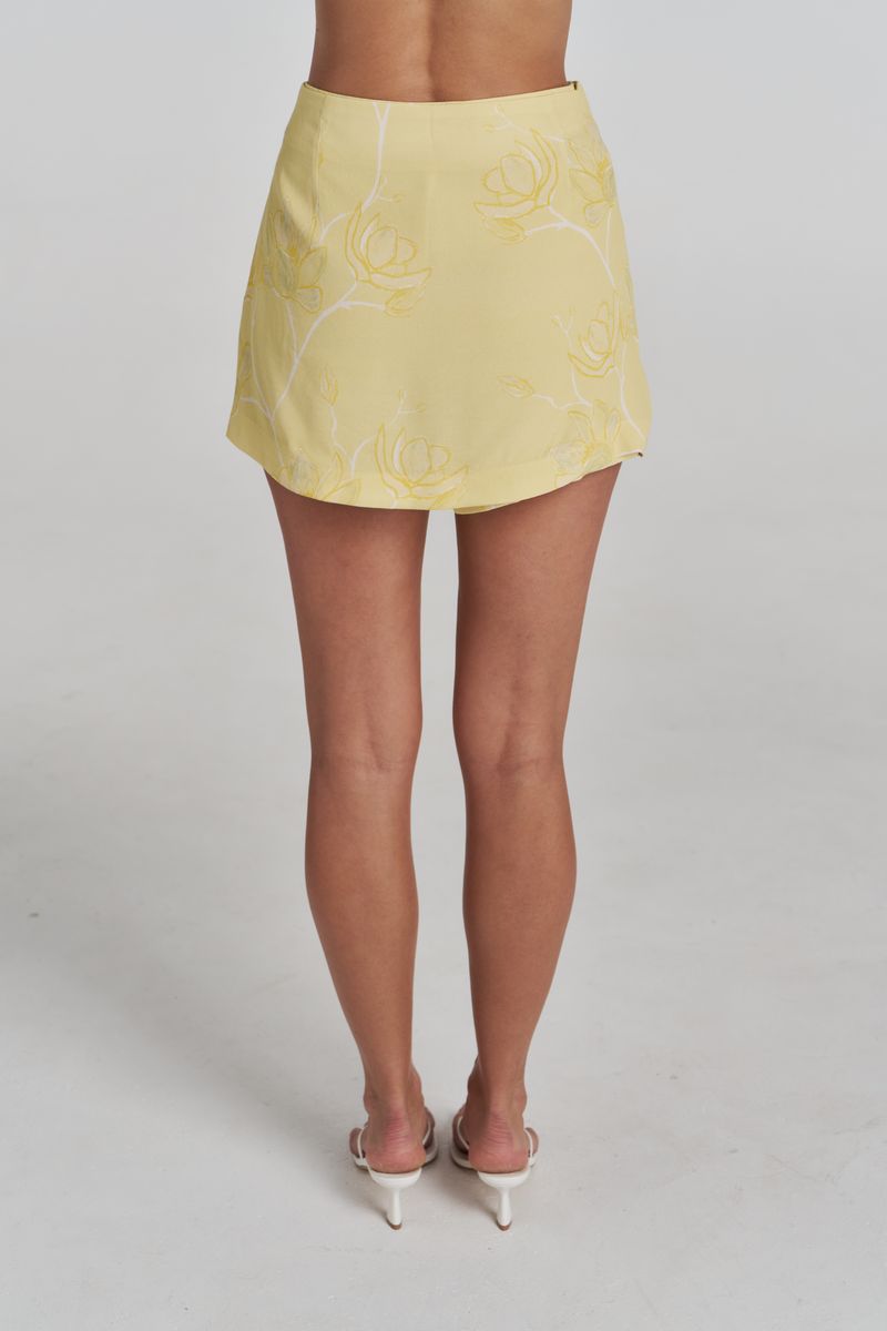 ASYM SKORT - MAGNOLIA