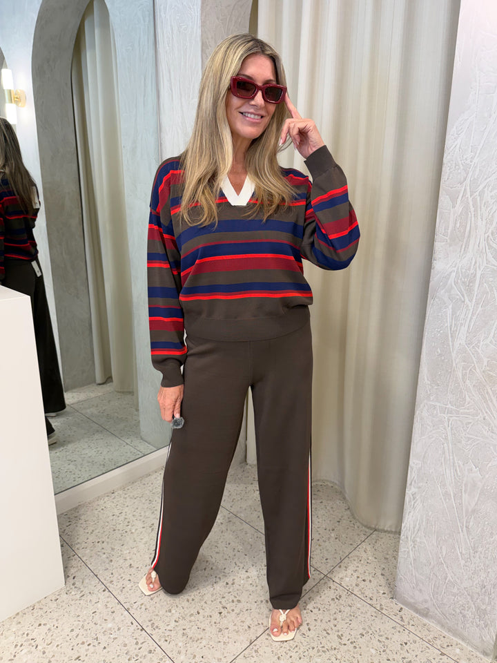 RETREAT KNIT PANT - MAJOR BROWN