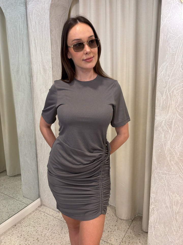 Solene Dress - Charcoal