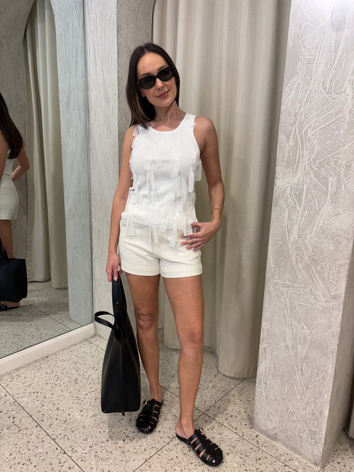 Cote Blanc Denim Short