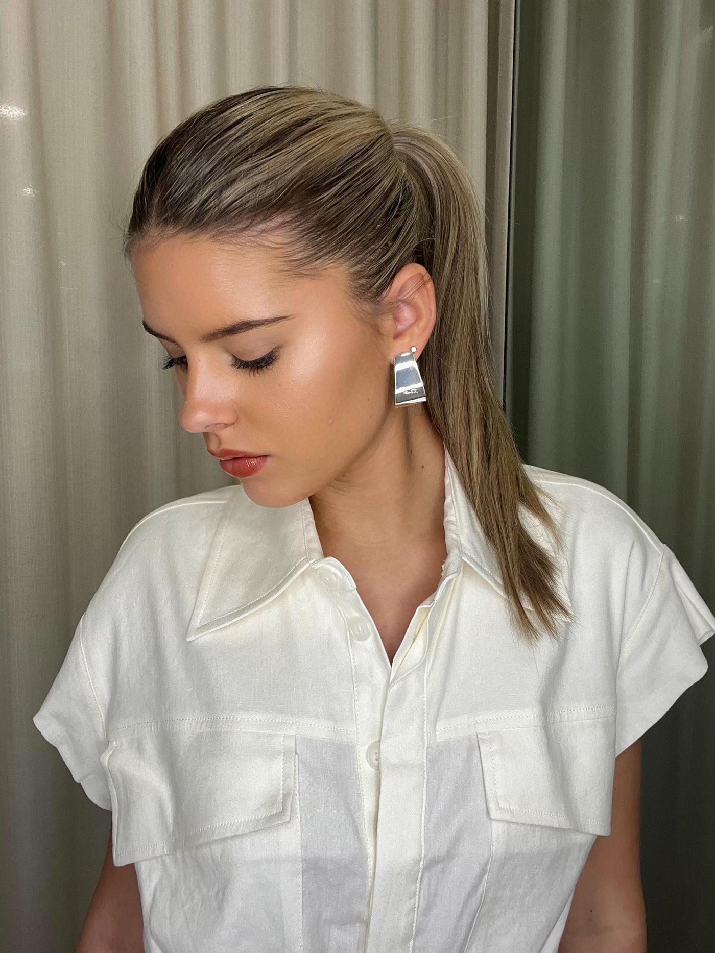 Dylan Earrings - Silver