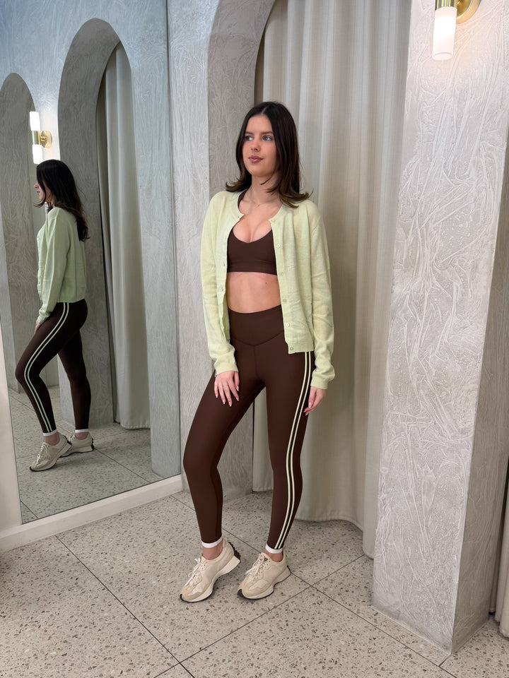 Daytona 25IN High Midi Pant - Chocolate