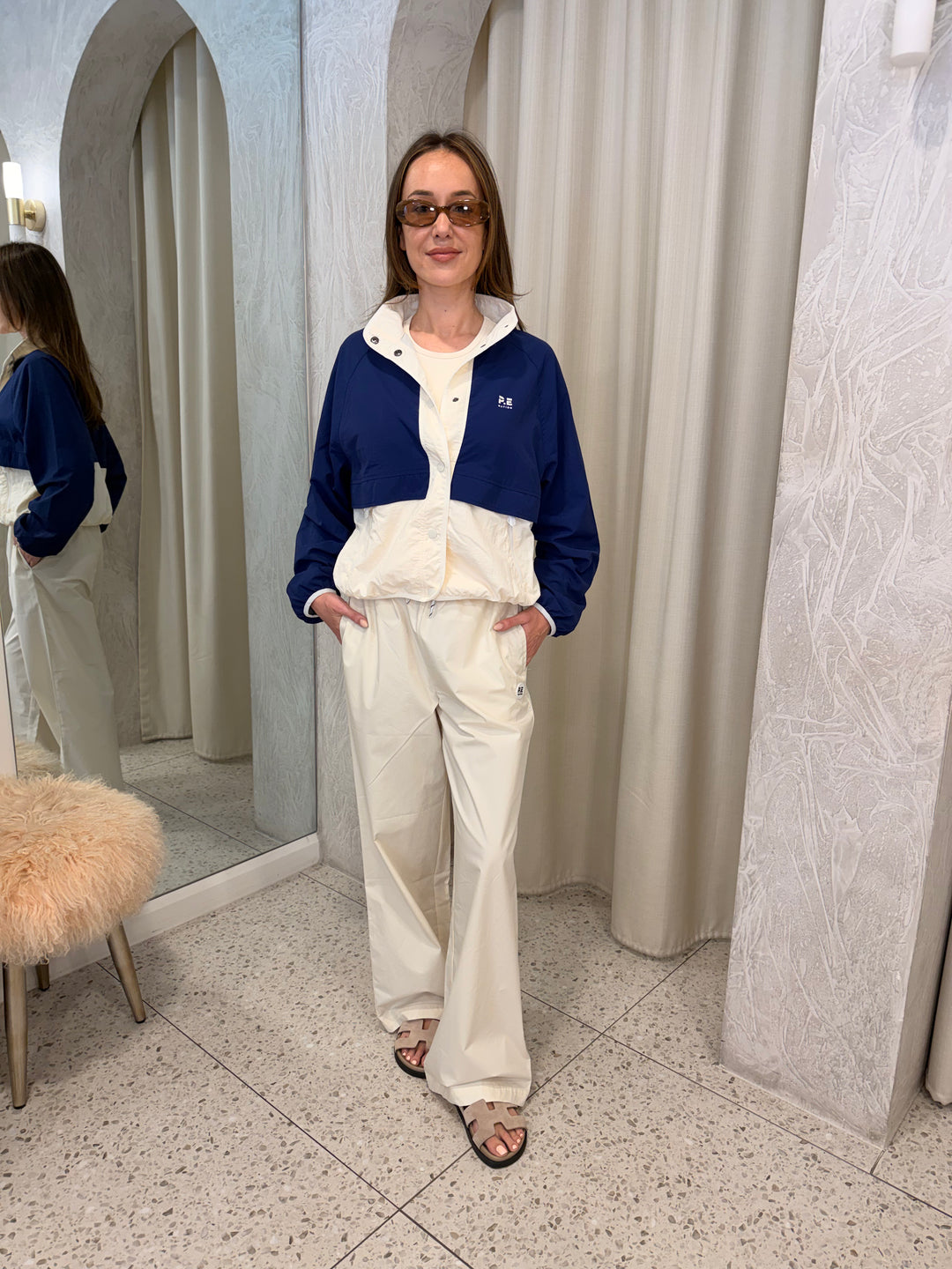 Technique Spray Jacket - Bright Navy