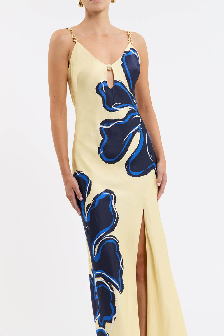 Indigo Bloom Maxi