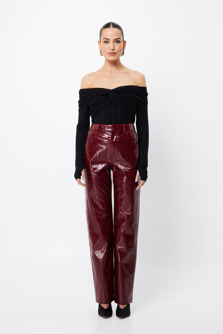 Intermission Off Shoulder Top - Black