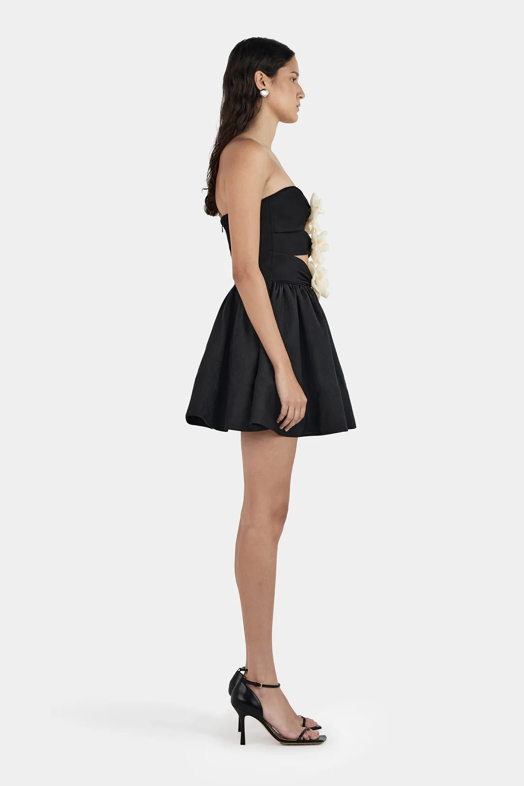 Jacquie Mini Dress Black/Cream