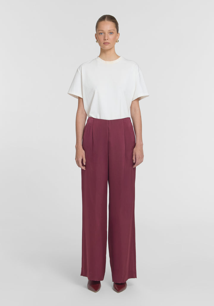 LAKESHORE PANT - GARNET
