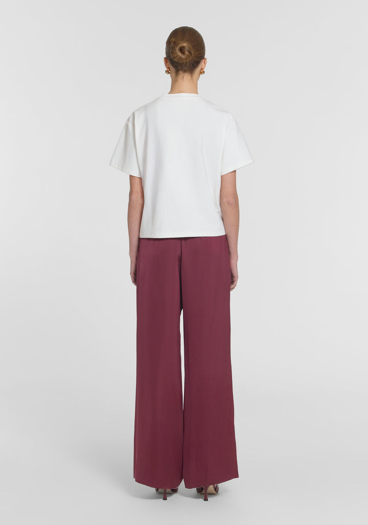 LAKESHORE PANT - GARNET