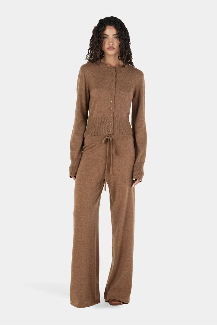 Lucielle Cashmere Cardigan - Toffee