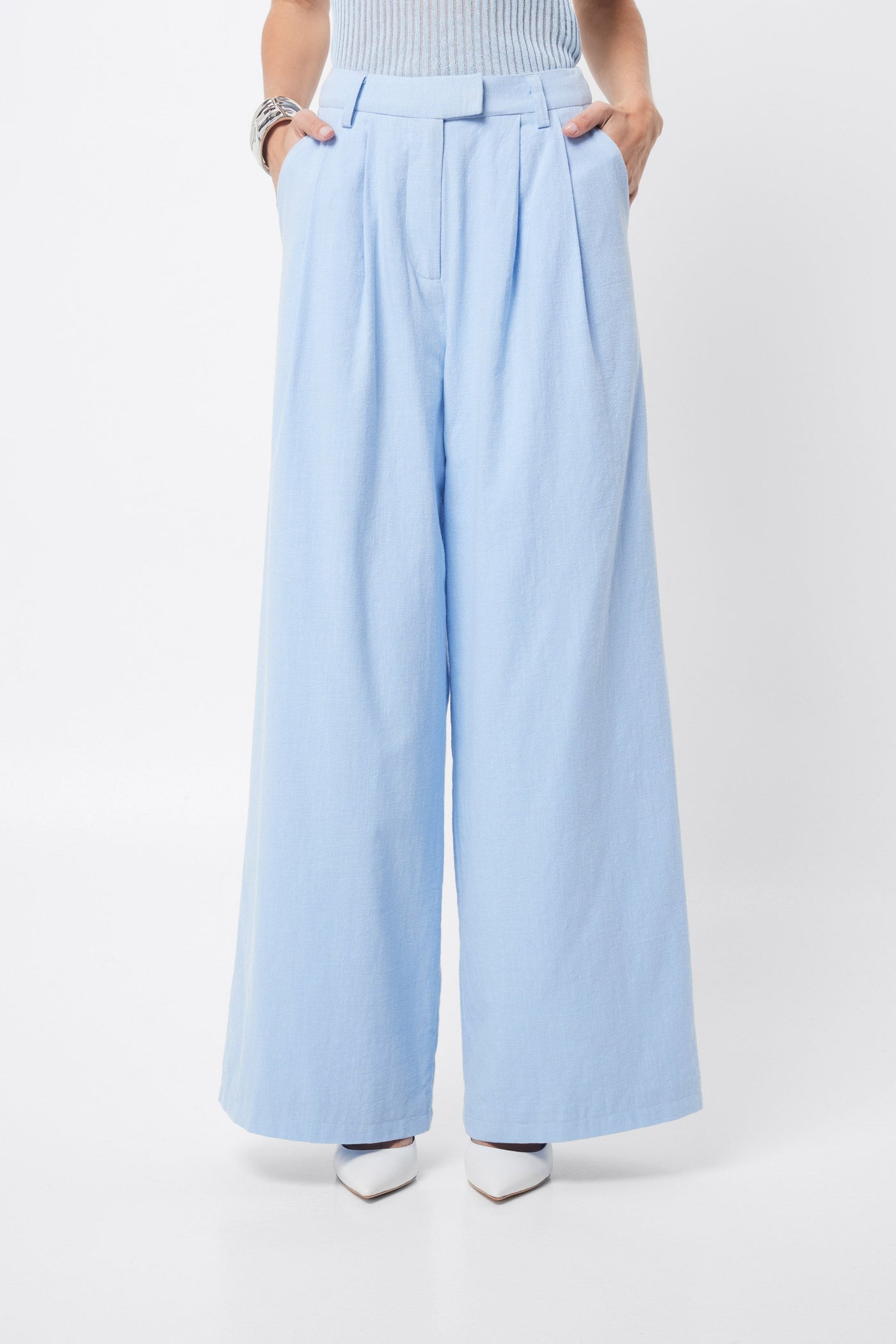 Lyrical Pant - Ice Blue