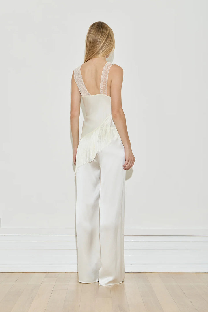 Straight Leg Pant - Cream