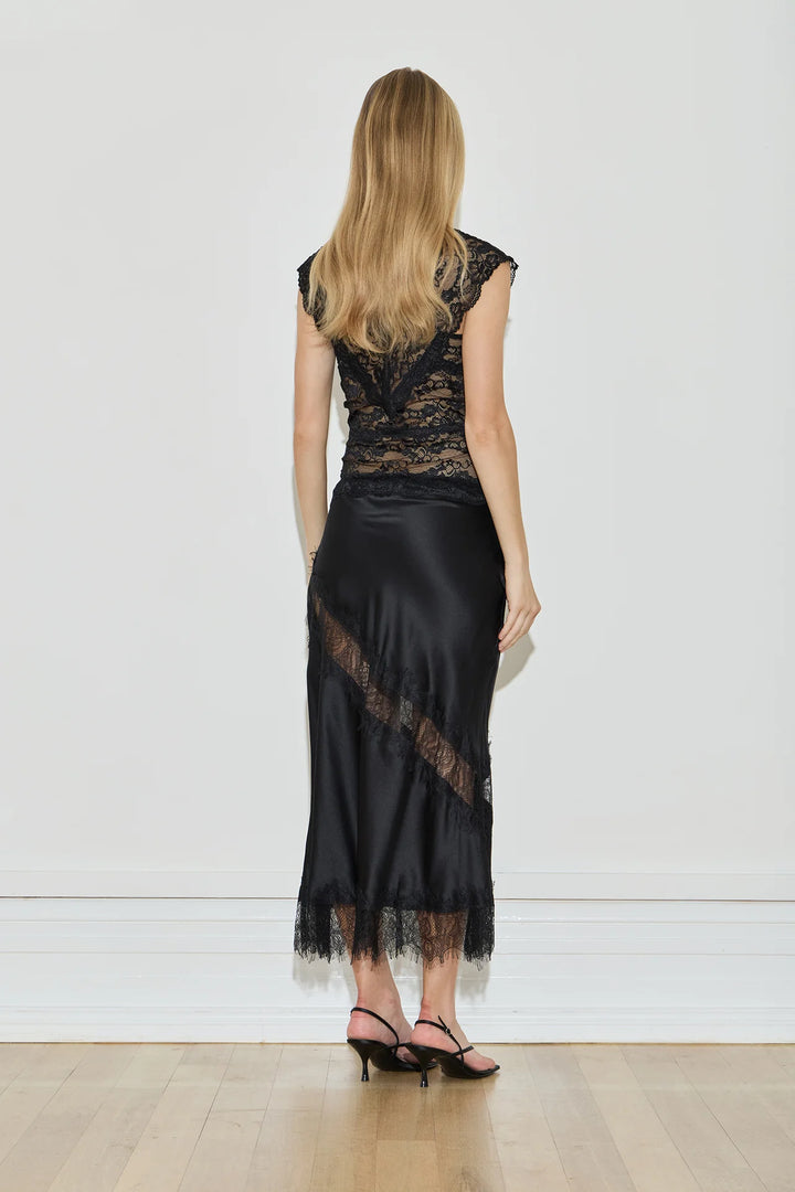 Lace Top - Black