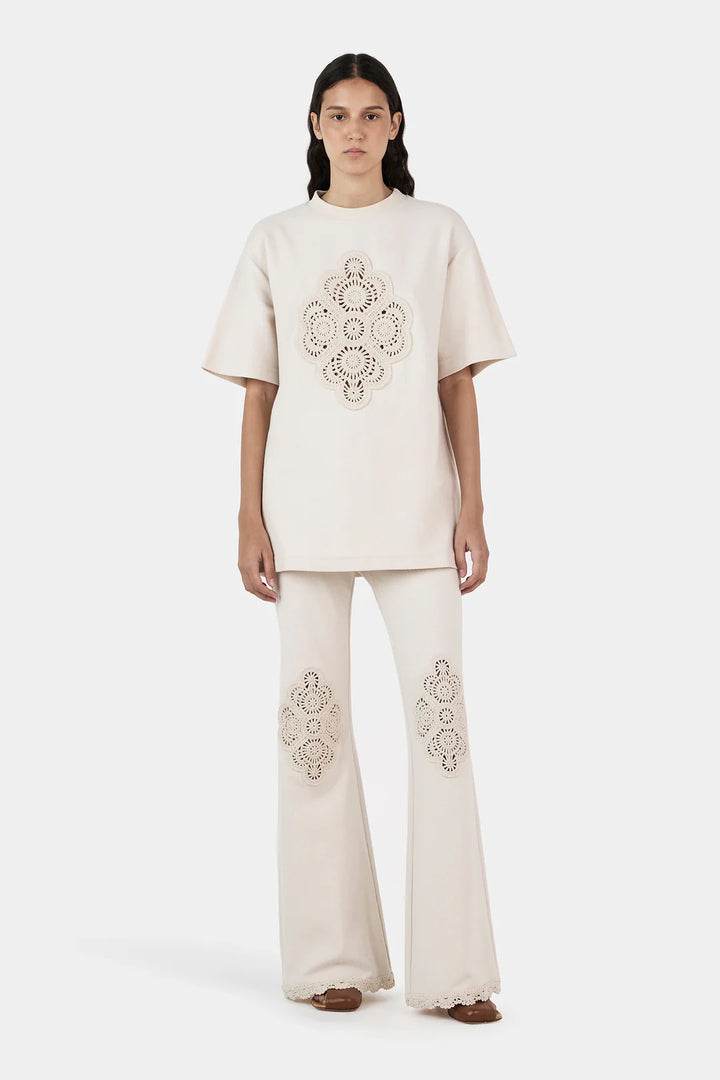Breeze Crochet Pant - Sandstorm