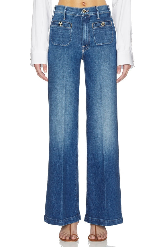 The Stashed Hustler Roller Sneak Jeans