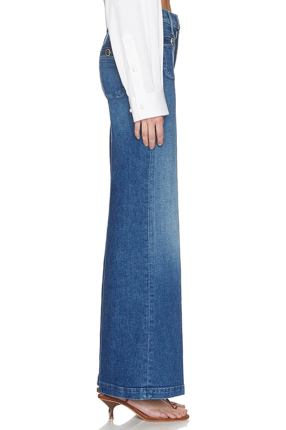 The Stashed Hustler Roller Sneak Jeans