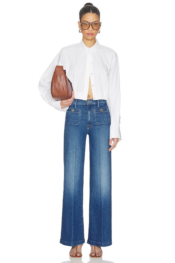 The Stashed Hustler Roller Sneak Jeans