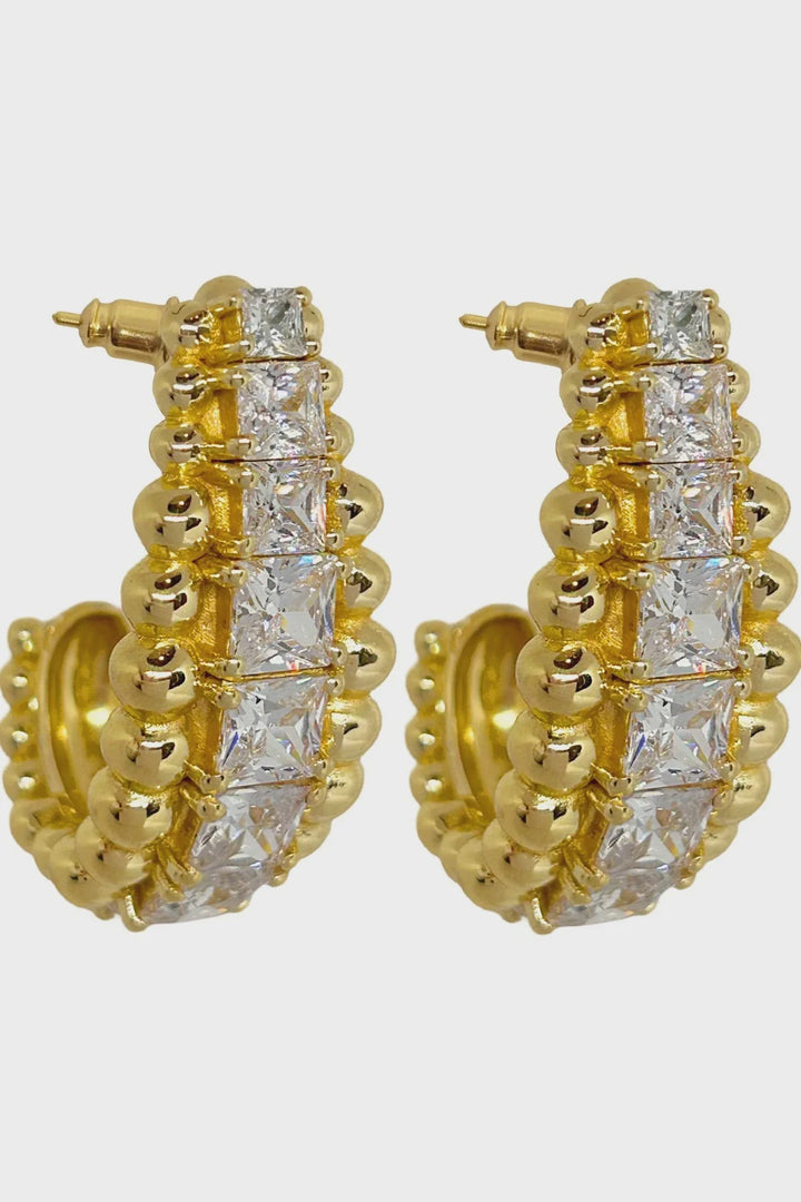 MARILYN EARRINGS - GOLD