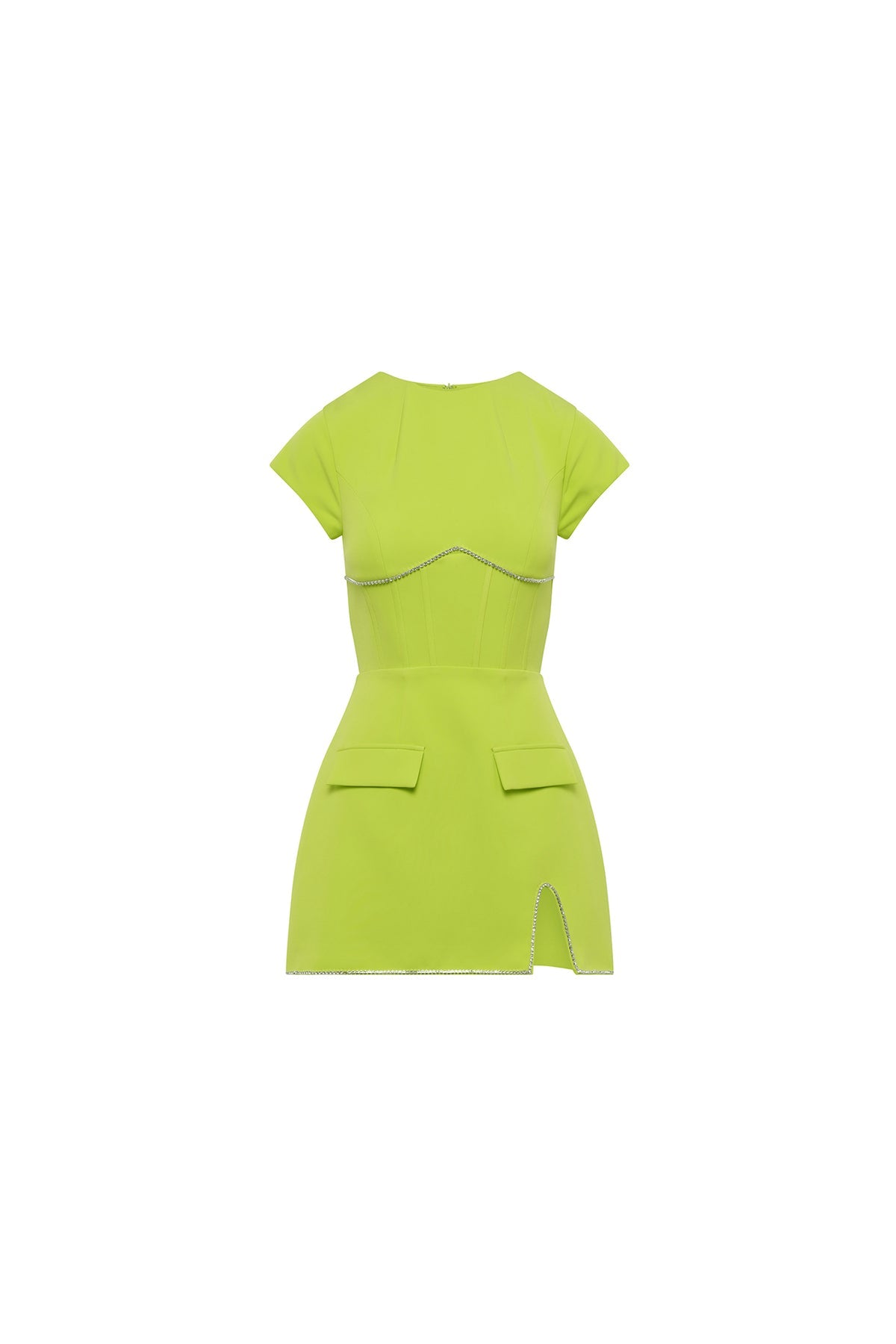 Myah Dress - Lime Green