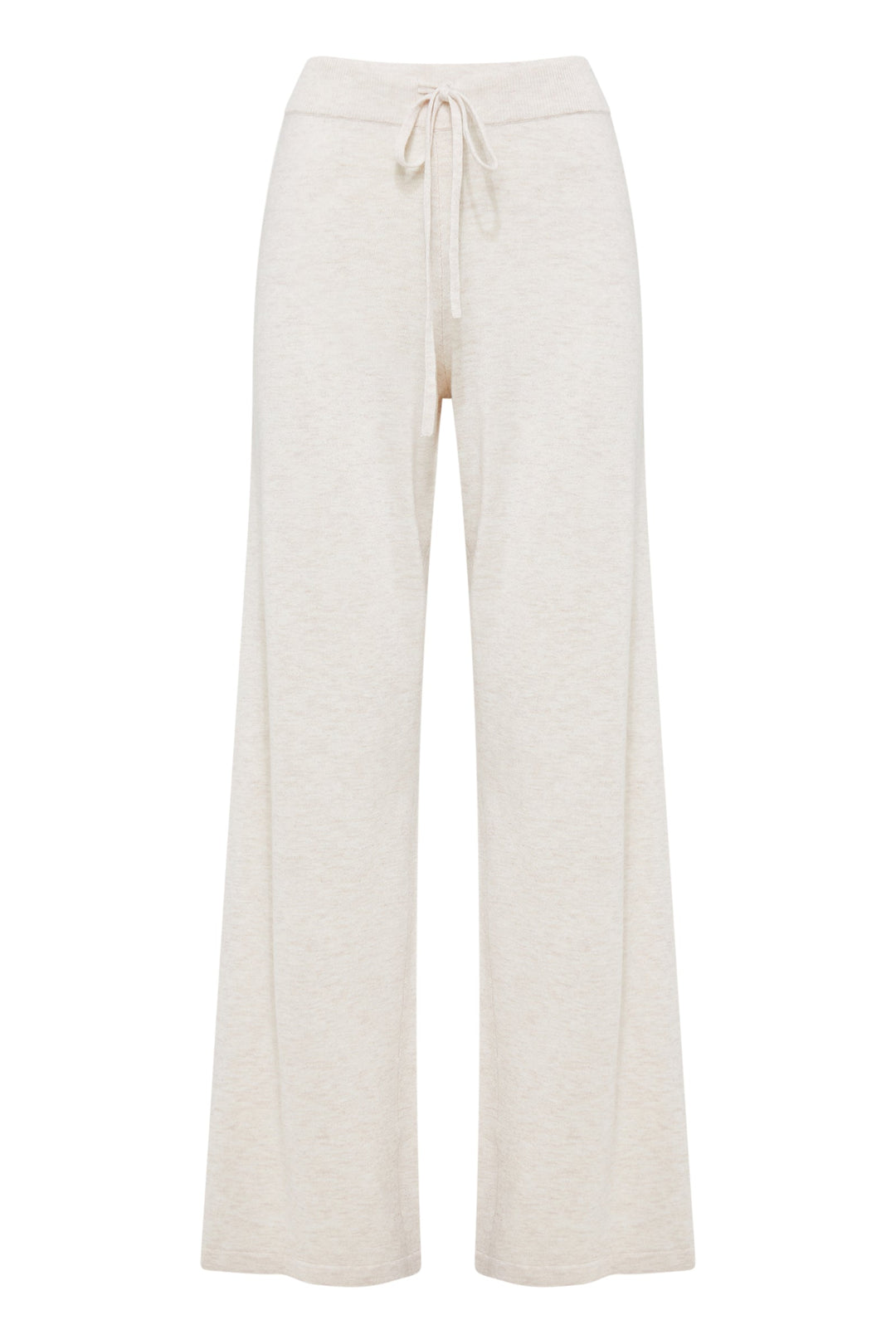 Rae Knit Pant - Cream Marle