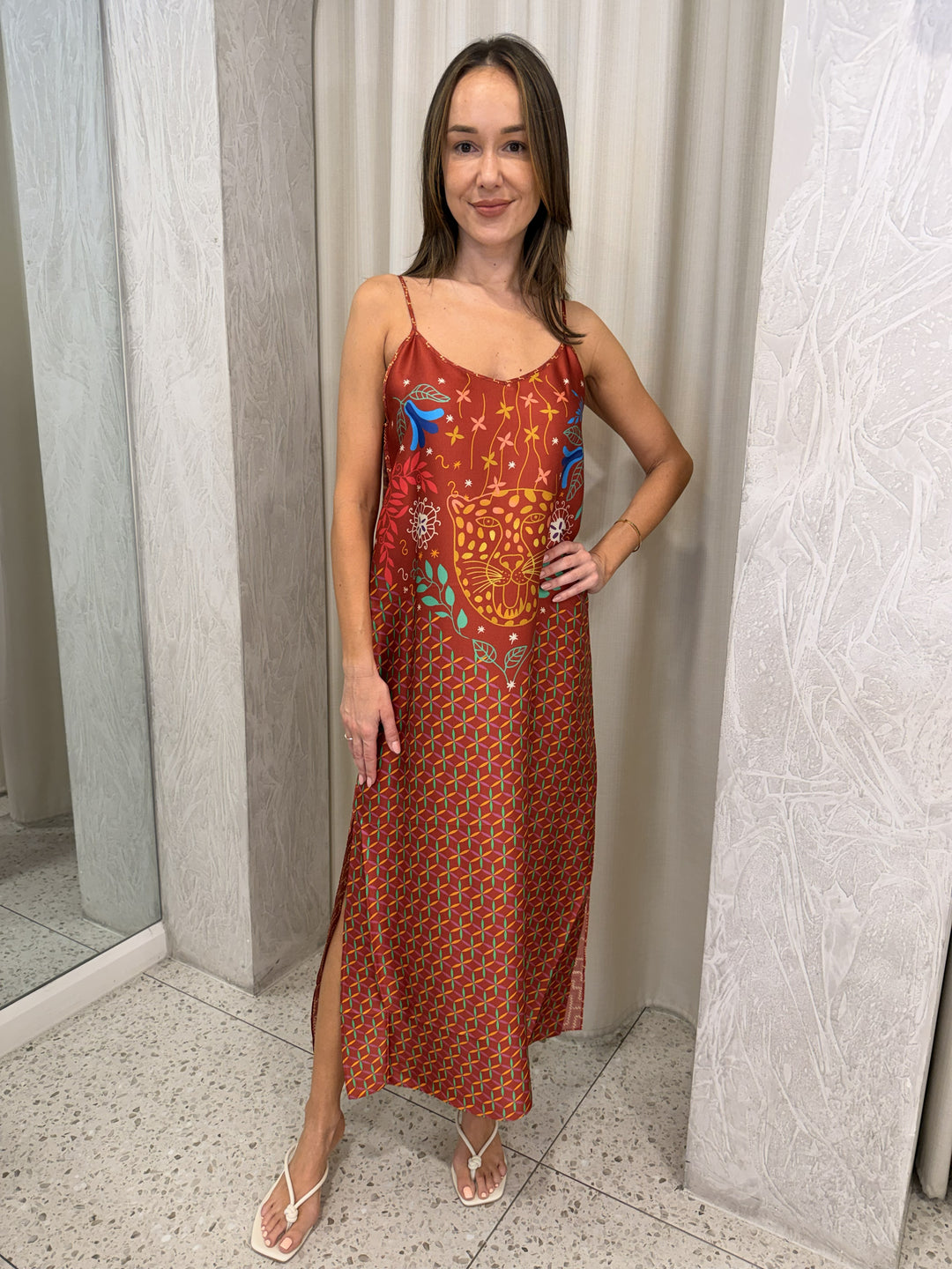 OLIVIA CAMISOLE DRESS