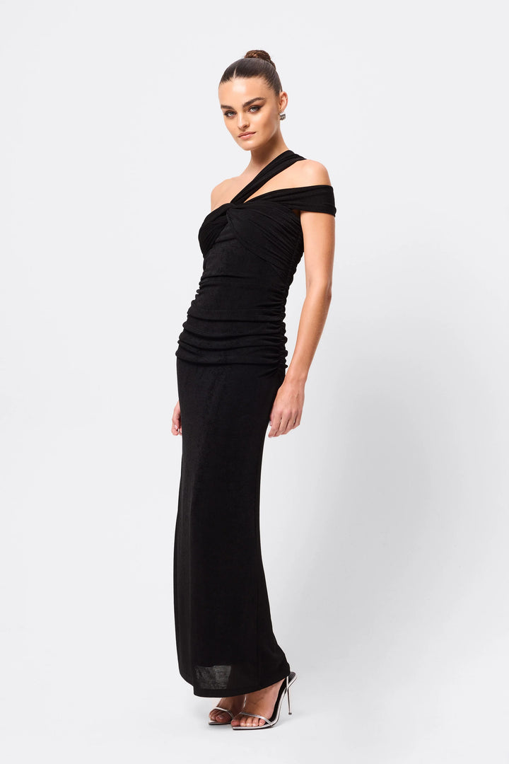 One More Time Maxi Dress - Black