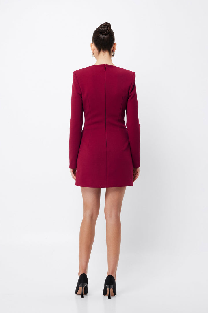 Origin Mini Dress - Crimson