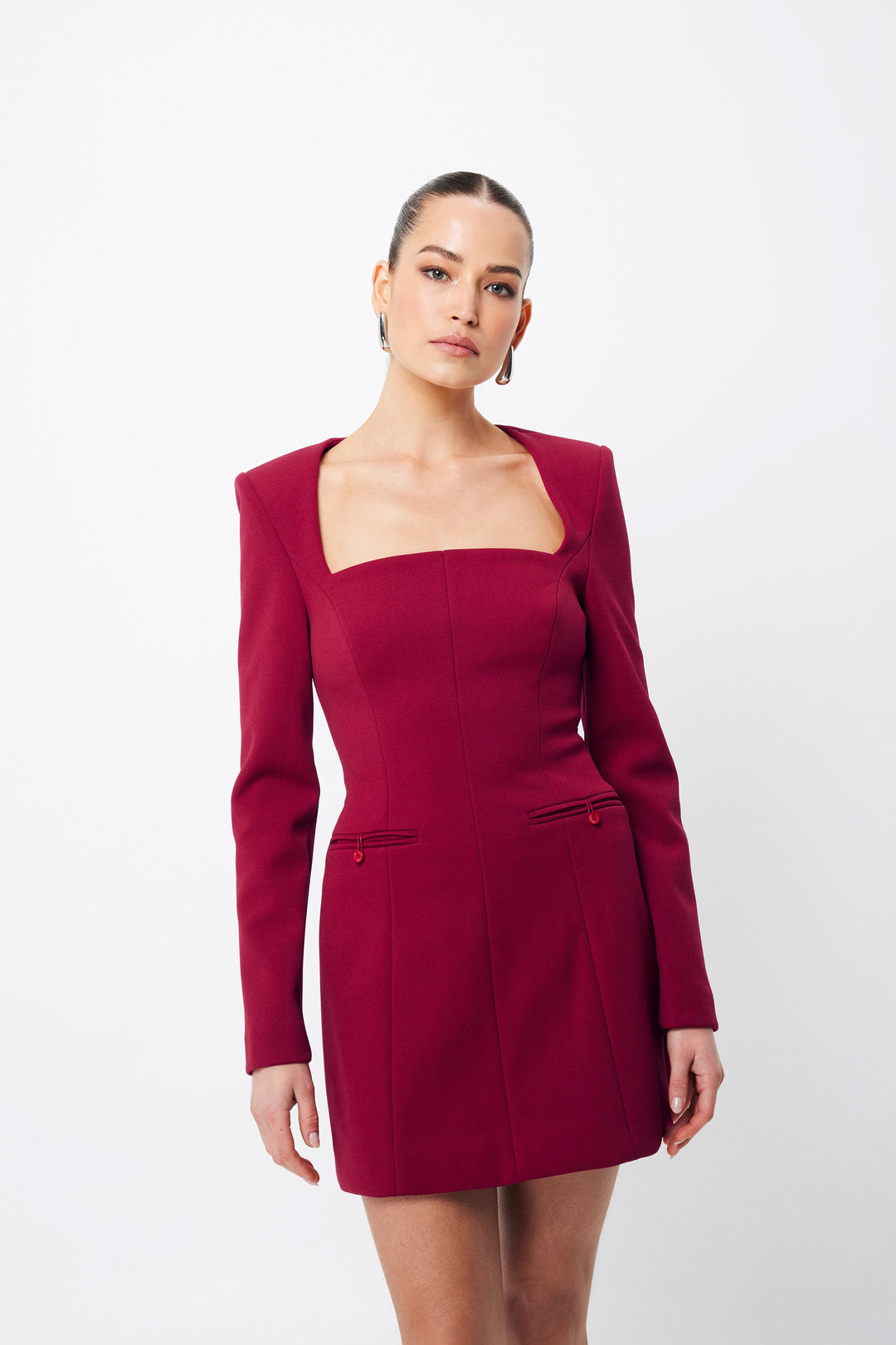 Origin Mini Dress - Crimson