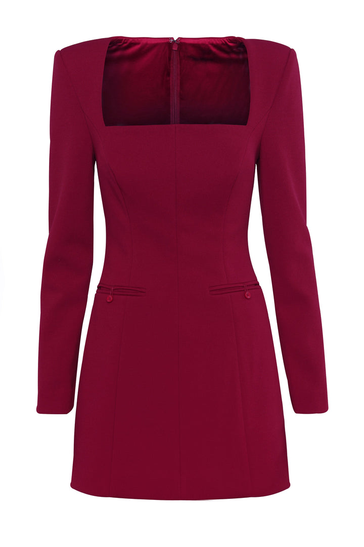 Origin Mini Dress - Crimson