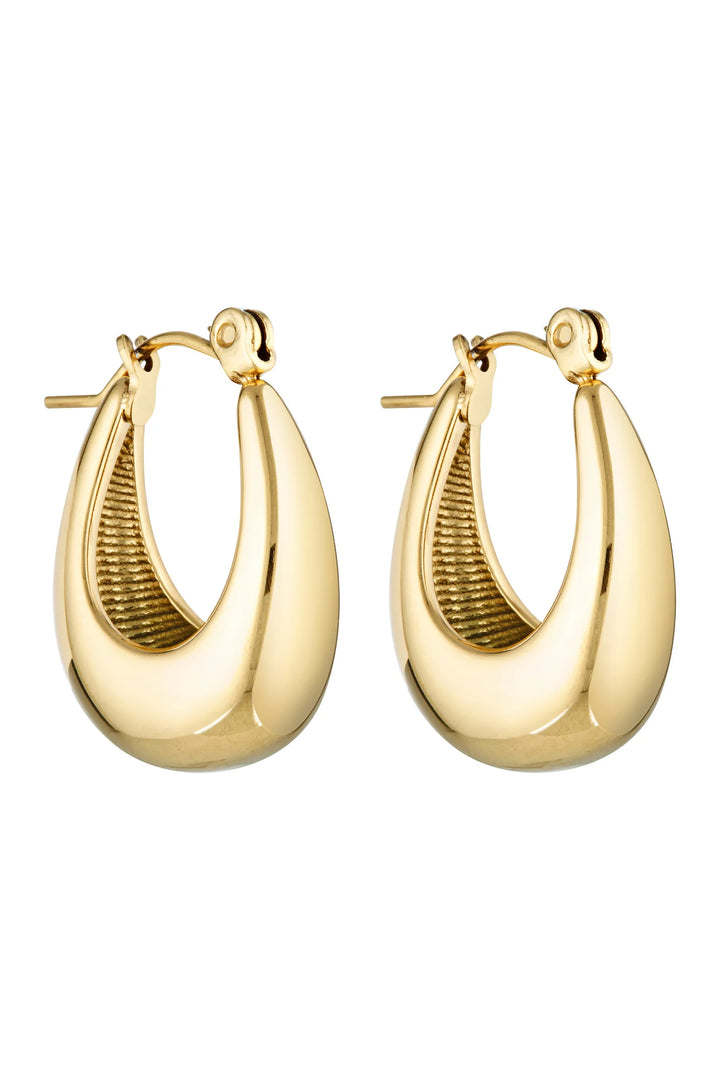 TEAR DROP EARRINGS - GOLD