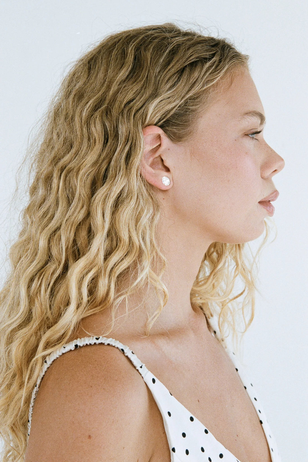 Oval Studs 2CT - Silver