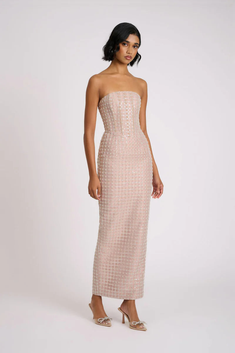 Peyton Dress - Biege