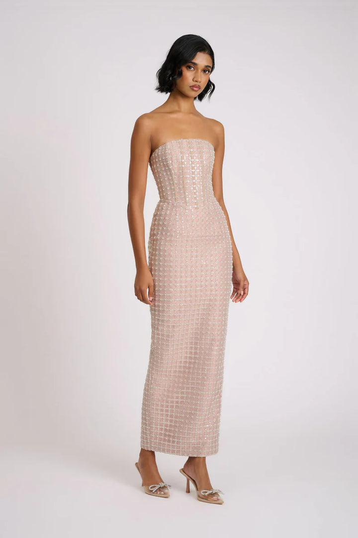 Peyton Dress - Biege