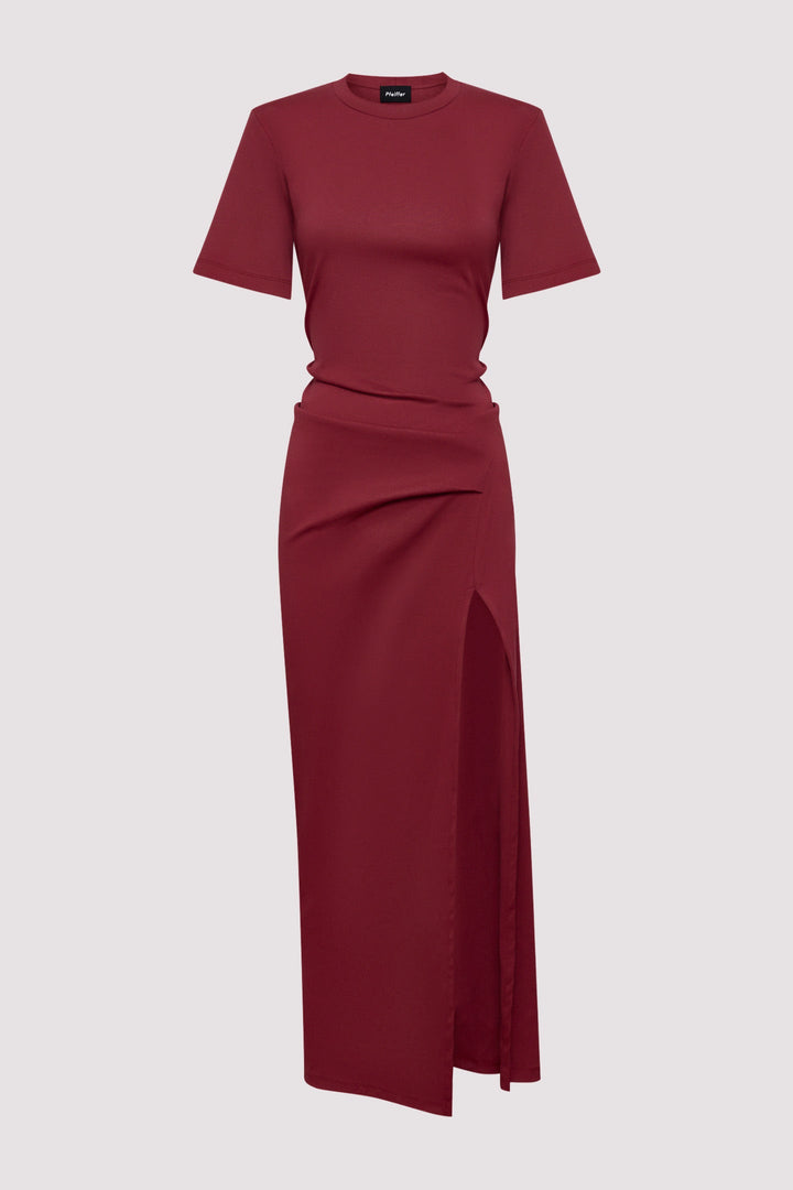 Portia Dress - Cherry