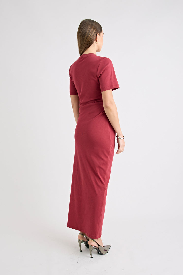 Portia Dress - Cherry