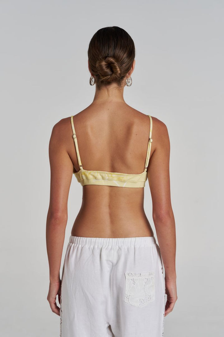 CROSS ME BRALETTE - MAGNOLIA