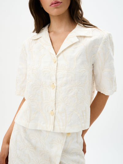 Freya Shirt  - Royal Palm