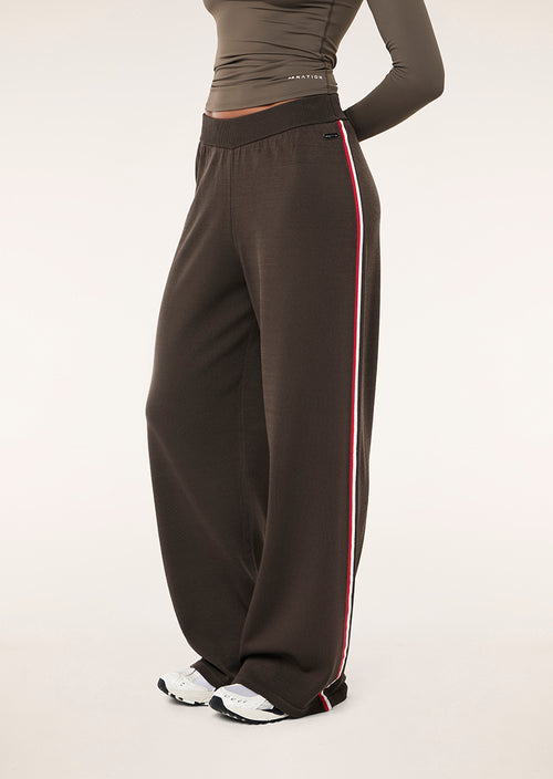 RETREAT KNIT PANT - MAJOR BROWN