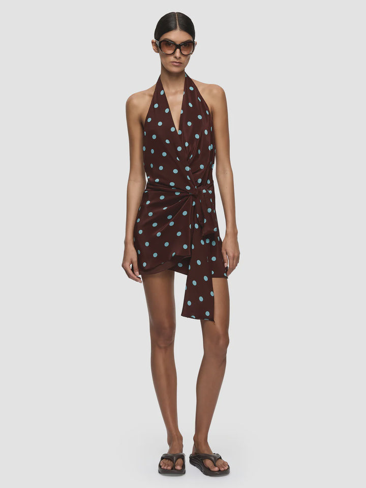MATHILDE HALTER MINI DRESS