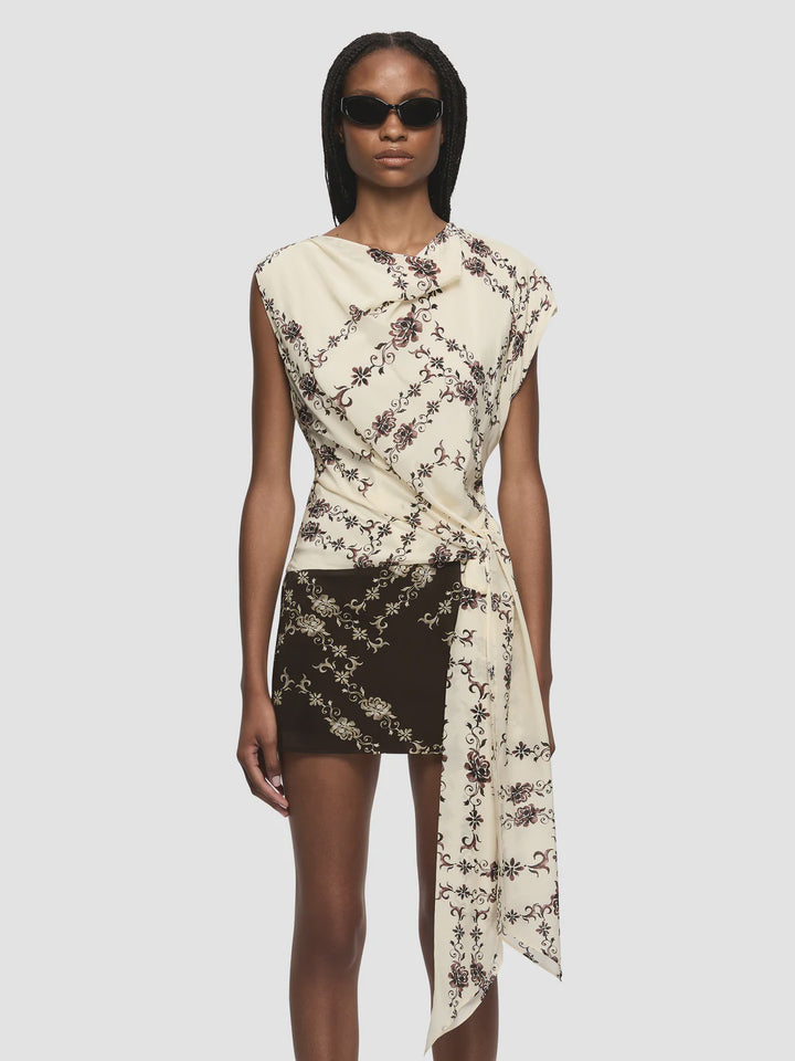 Myah Mini Dress - Geo Vine Floral