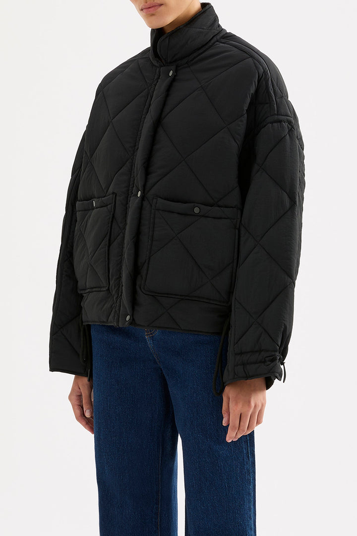 Sloane Puffer Jacket - Black