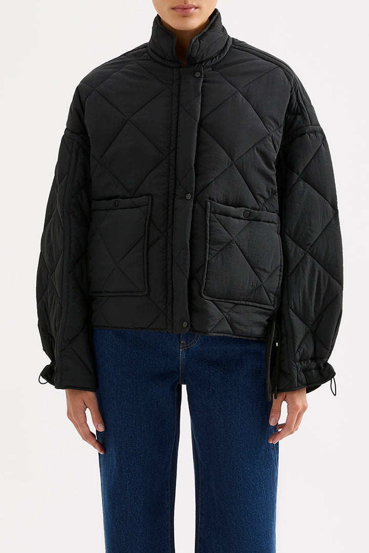 Sloane Puffer Jacket - Black