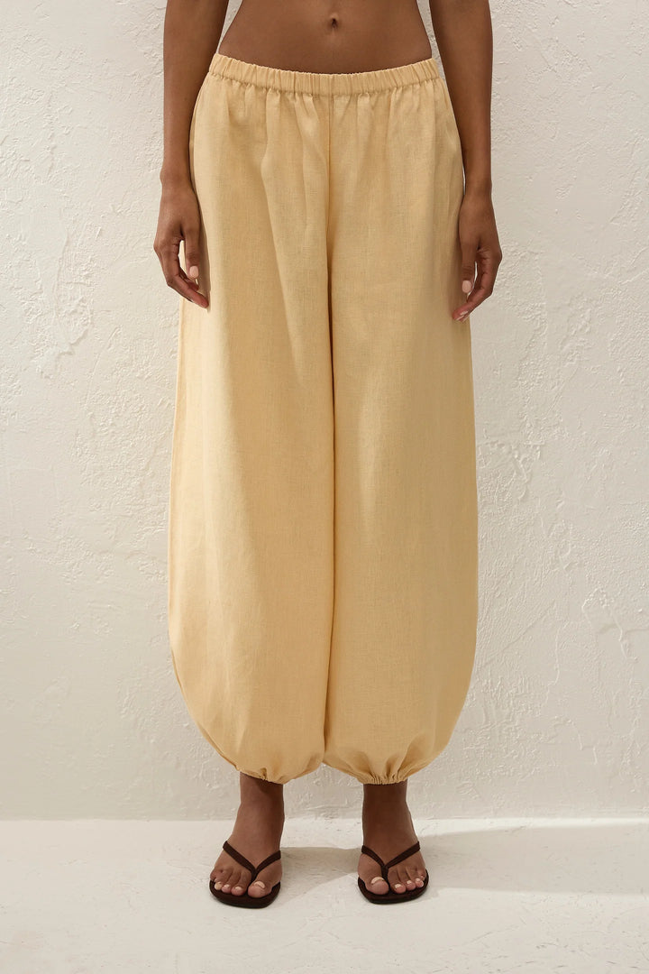 Kortez Balloon Pant - Daffodil