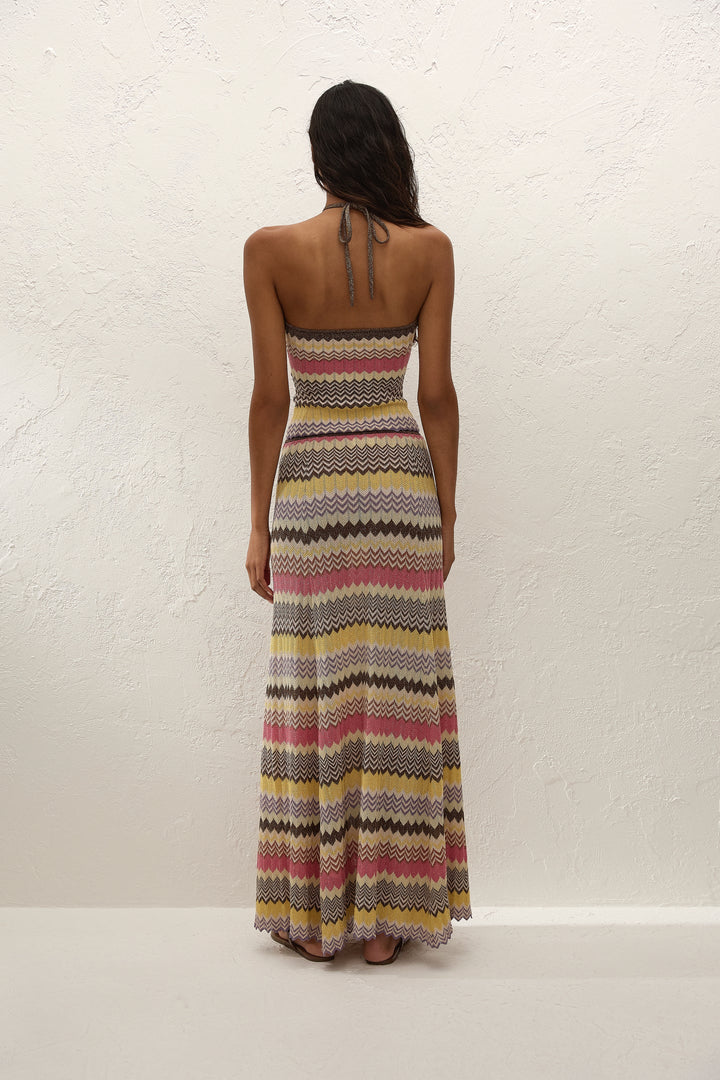 Ria Skirt - Perla Stripe