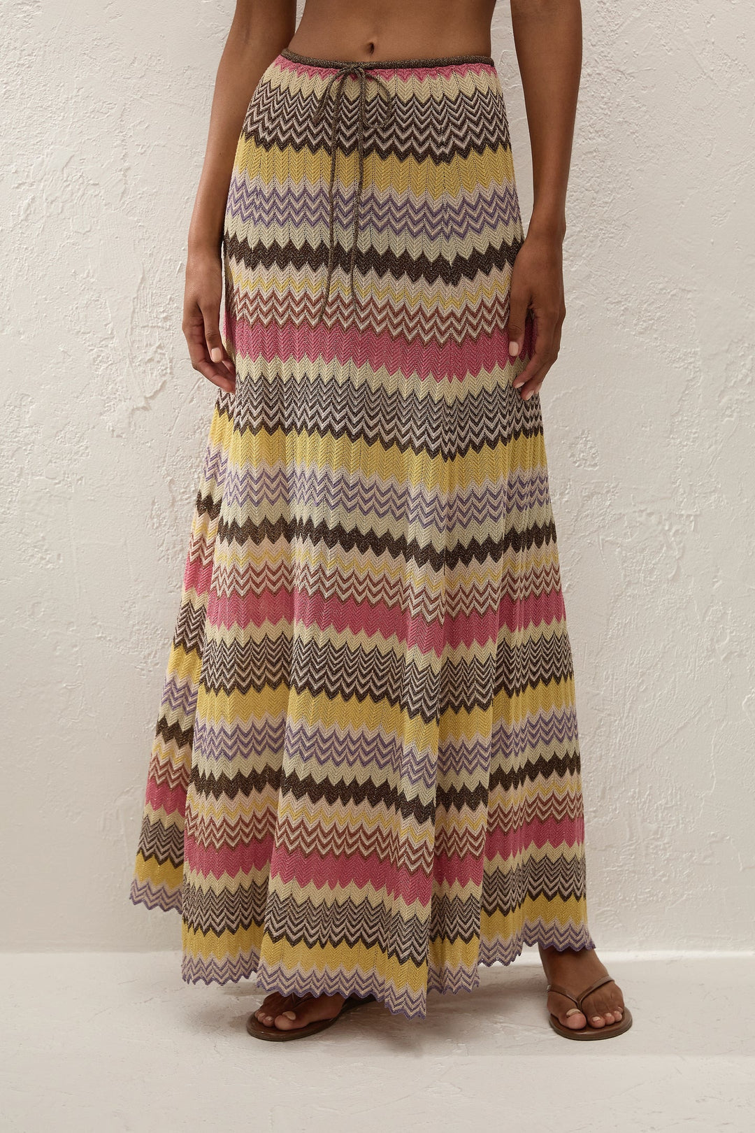 Ria Skirt - Perla Stripe