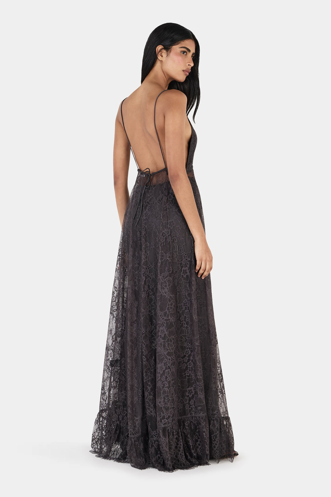 Nicks Gown - Charcoal