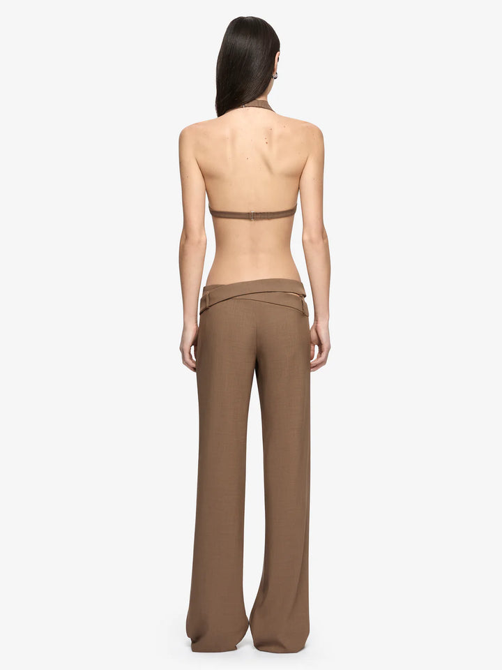 MIKA BELT PANT - TAUPE